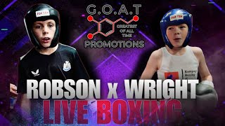 JACK WRIGHT VS LEO ROBSON  GOAT PROMOTIONS  1 [upl. by Nahshu258]