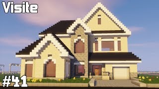 Minecraft  Jolie Maison Américaine [upl. by Eittik617]