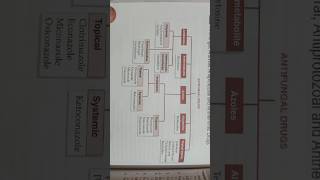 Antifungal drugs classification b pharmacy classification shorts shotsvideo viralshorts short [upl. by Oinotnas285]