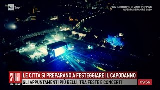 Le città si preparano a festeggiare il Capodanno  Storie italiane  28122023 [upl. by Kenrick]