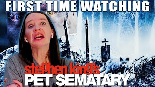 Pet Sematary 1989  Movie Reaction  First Time Watching  Most Traumatic Stephen King Movie Ever [upl. by Marasco6]