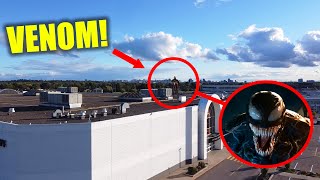 DRONE CATCHES VENOM ON THE ROOF OF THE MALL HE SAW THE DRONE [upl. by Lianna]