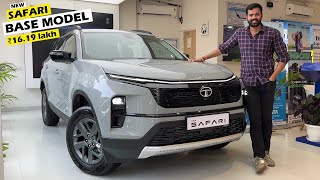 Base Model Only ₹16 Lakh New Tata Safari Smart Base 2023 Finally Here  Review [upl. by Ielerol414]