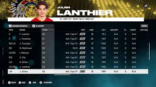 NHL 25 Shawinigan Cataractes Overall Player Ratings [upl. by Faxan]