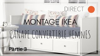 DIRECT MONTAGE IKEA  HEMNES PARTIE 3 [upl. by Hras]