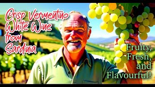 Time to Taste some Crisp Vermentino  White Wine from Sardinia [upl. by Maxy]