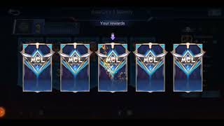 MCL Champion Rewards Season 22  Mobile Legends MCL MLBB [upl. by Ethelinda]