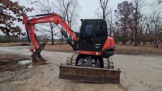 2020 Kubota KX0804 Excavator  Selling February 29 2024 at SextonAuctioneerscom [upl. by Powers]