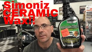 Simoniz CERAMIC Wax Where Did I Get This Rare Gem [upl. by Casmey]