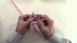 KNITTING HOWTO Double Knit Increase Double K inc [upl. by Zea815]