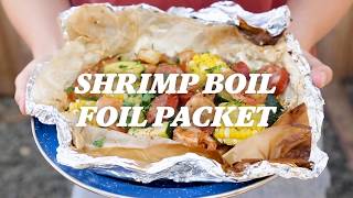 REI Camp Recipes Shrimp Boil Foil Packet [upl. by Najram87]