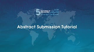 ISAforum25 Abstract Submission Tutorial [upl. by Ettesoj151]