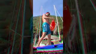 Test Wickelfisch fish bag fun funny travel trends waterfun swimming river lake sea cool [upl. by Ocir]