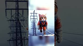 Most Dangerous Electric Work Amazing video shorts [upl. by Letnom343]