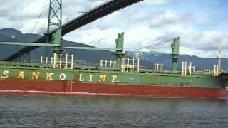 The Sanko Line at Lions Gate Bridge Vancouver [upl. by Phillipe]