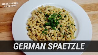 Making Authentic German Spaetzle from Scratch my favorite simple spätzle recipe [upl. by Goldy]