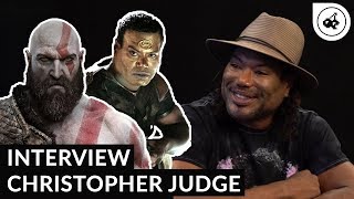 Christopher Judge Interview GOD OF WAR  NEW STARGATE  KRATOS VS TEALC [upl. by Whitebook]