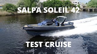 SALPA SOLEIL 42  TEST CRUISE [upl. by Sinylg447]