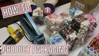 How To  Package Products  Royalty Soaps [upl. by Lrac]