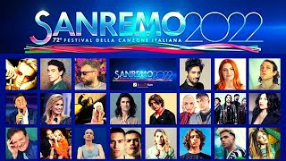 FESTIVAL DI SANREMO 2022 I 25 CANTANTI E CANZONI IN GARA  TANTI BIG E GIOVANI [upl. by Delora464]