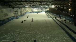 TOBOGGANING Sledging at the snowdome in tamworth [upl. by Notsle598]