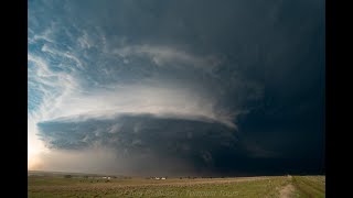 Custer City OK Tornadic Supercell timelapse May 19th 2024 [upl. by Bayless]