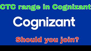 Cognizant  Should you join as Experience in 2021  CTC range and Friends Experience [upl. by Darryn]