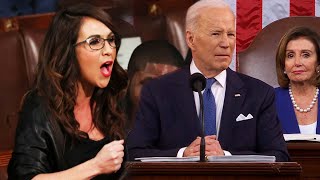 Boebert Heckles Biden as He Speaks About Dead Son Beau [upl. by Helali]