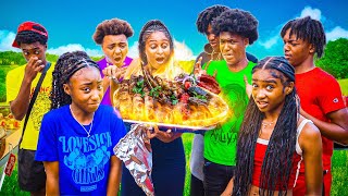 Mom BURNS BBQ at COOKOUT🔥😩  Momma Can’t Cook S2e5  Kinigra Deon [upl. by Teague]