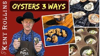 How to Cook Oysters  Grilled Baked and Rocky Mountain Style [upl. by Olegna]