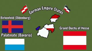 German Empire Grand Duchy of Hesse Palatinate and Birkenfeld Part 4 [upl. by Leamiba667]