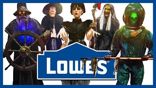 Lowes Halloween 2024 ANIMATRONICS LEAKED  Deep Sea Diver Wednesday Adams amp MORE  Lowes Halloween [upl. by Heinrich]