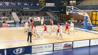 U19 Blu Basket Treviglio  Libertas Cernusco [upl. by Koerner]