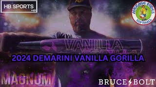 Hitting with the 2024 DeMarini Vanilla Gorilla  Average Dudes Softball Slowpitch Bat Review [upl. by Spindell746]