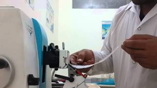 استخدام جهاز microtome لعمل المقاطع النسيجية [upl. by Hump]