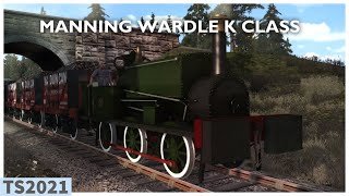 TS2021 Manning wardle K class [upl. by Annayd]