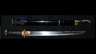 Nihonto  Etchu Uda Tomotsugu 越中宇多友次  13941428 應永 Oei  41129  Wakizashi  Sword  刀 [upl. by Enilreug]