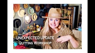 UNEXPECTED UPDATE Quitting workshop Chapolala  French Hatmaker [upl. by Soren]