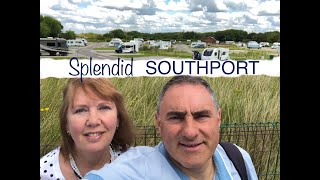 A quick Flyover Southport Caravan amp Motorhome Club Site [upl. by Drannek]