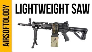 GampGs Super Lightweight SAW  Airsoftology Review [upl. by Notnarb]