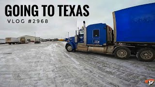 GOING TO TEXAS  My Trucking Life  Vlog 2968 [upl. by Grosz]