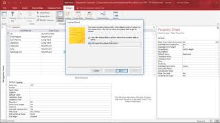 MS Access 2016  Create Simple Database [upl. by Taddeusz663]