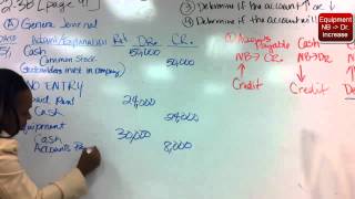 Part 2 of 2 Journal Entries to Trial Balance [upl. by Stace752]