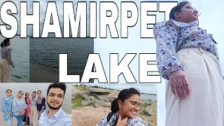 Shamirpet lake exploration  outing with friends vlog  Hidden Hyderabad tourism spot [upl. by Akinor]