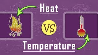 What is the Difference Between Heat and Temperature  Thermodynamics  Physics [upl. by Nnyleve585]