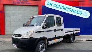 IVECO DAILY 35s14 CABINE DUPLA 2018 COM AR CONDICIONADO BB [upl. by Clift]