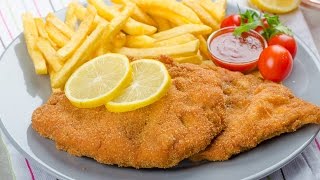 Schnitzel richtig panieren und anbraten [upl. by Jenkel]