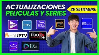 🟢Actualización Peliculas y Series  Setiembre 2024 [upl. by Aseek]