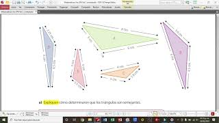 Tema 15 Sesión 3 Polígonos semejantes 2 [upl. by Laforge762]