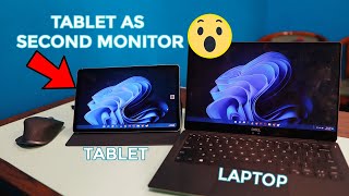 Use ANY Android Device as a second monitor [upl. by Onaireves]